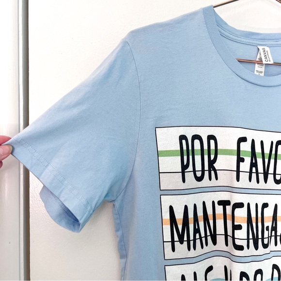 bella canvas | walt disney world monorail graphic tee light blue unisex l - Picture 2 of 6